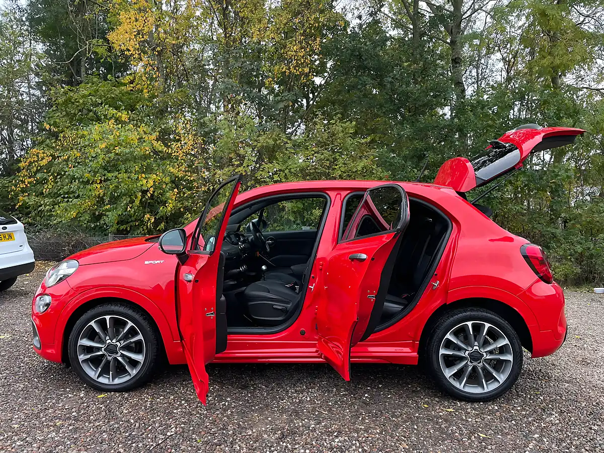 Used 2019 Fiat 500X Sport Red - Interior and Exterior details 8