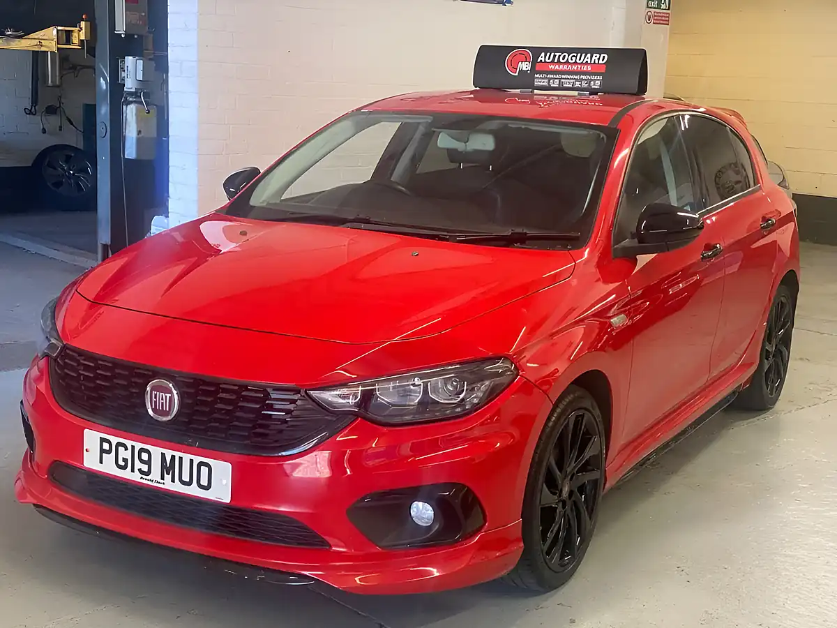 Used 2019 Fiat Tipo Sport Red - Interior and Exterior details 4