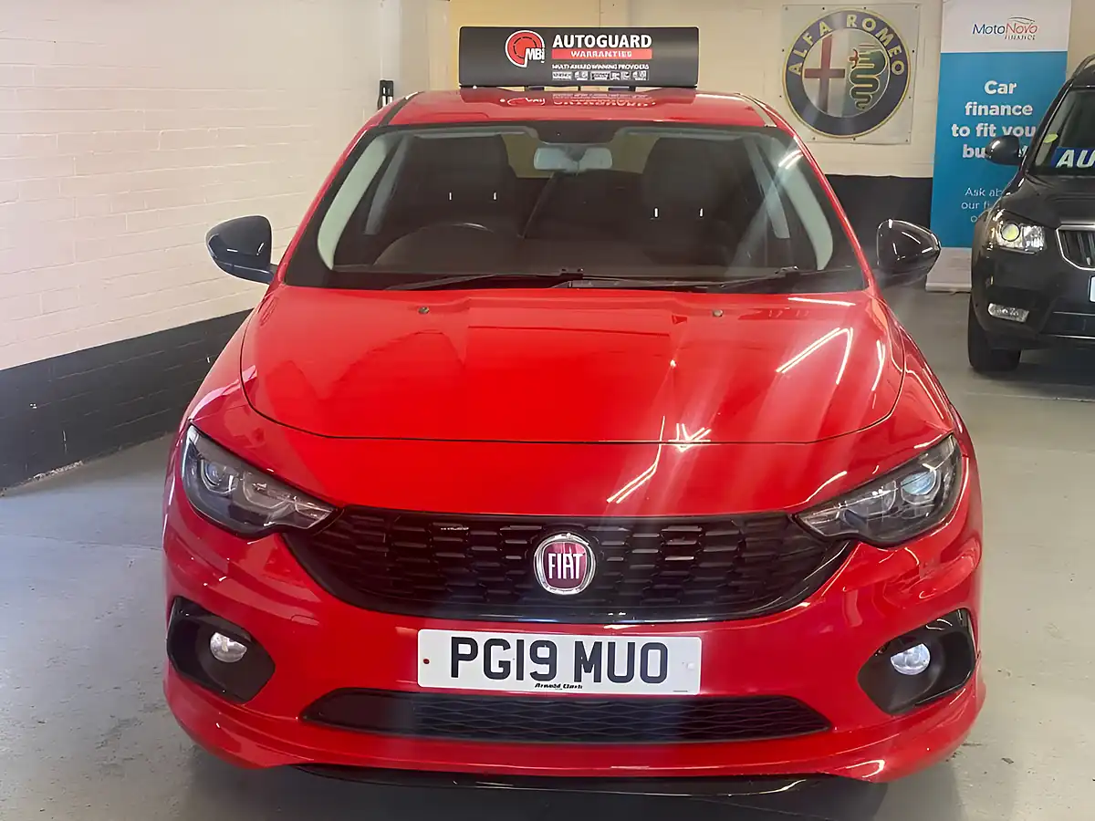Used 2019 Fiat Tipo Sport Red - Interior and Exterior details 7