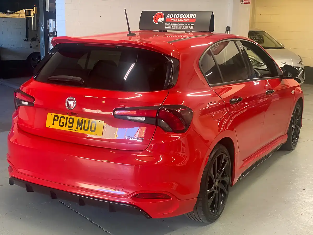 Used 2019 Fiat Tipo Sport Red - Interior and Exterior details 8