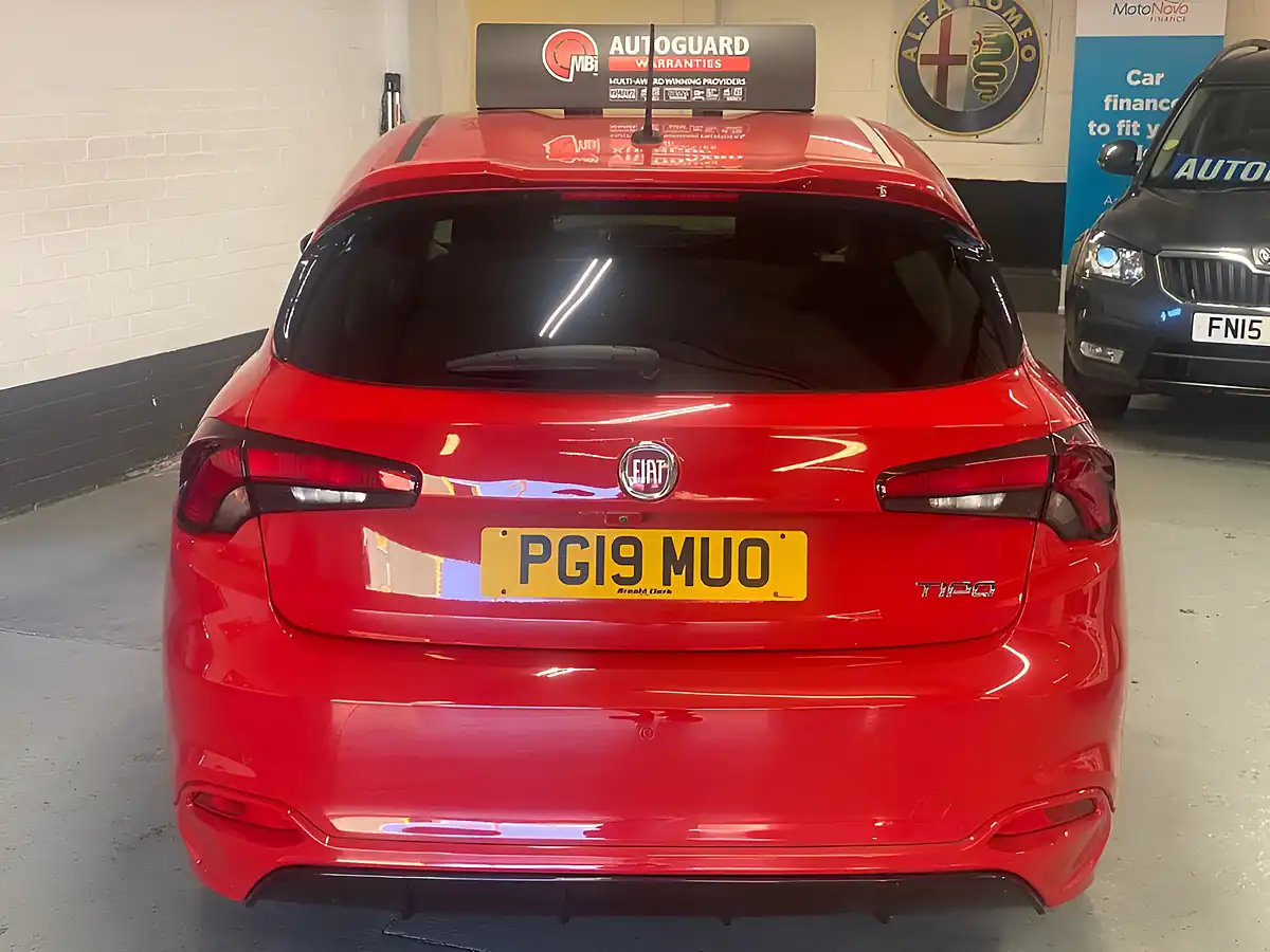 Used 2019 Fiat Tipo Sport Red - Interior and Exterior details 9