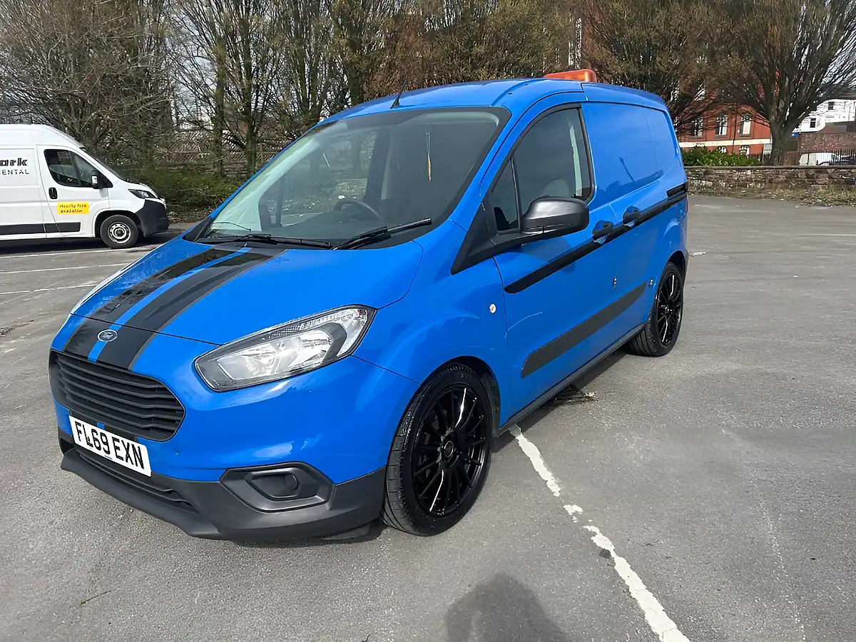 Used 2019 Ford Courier Blue - Interior and Exterior details 2
