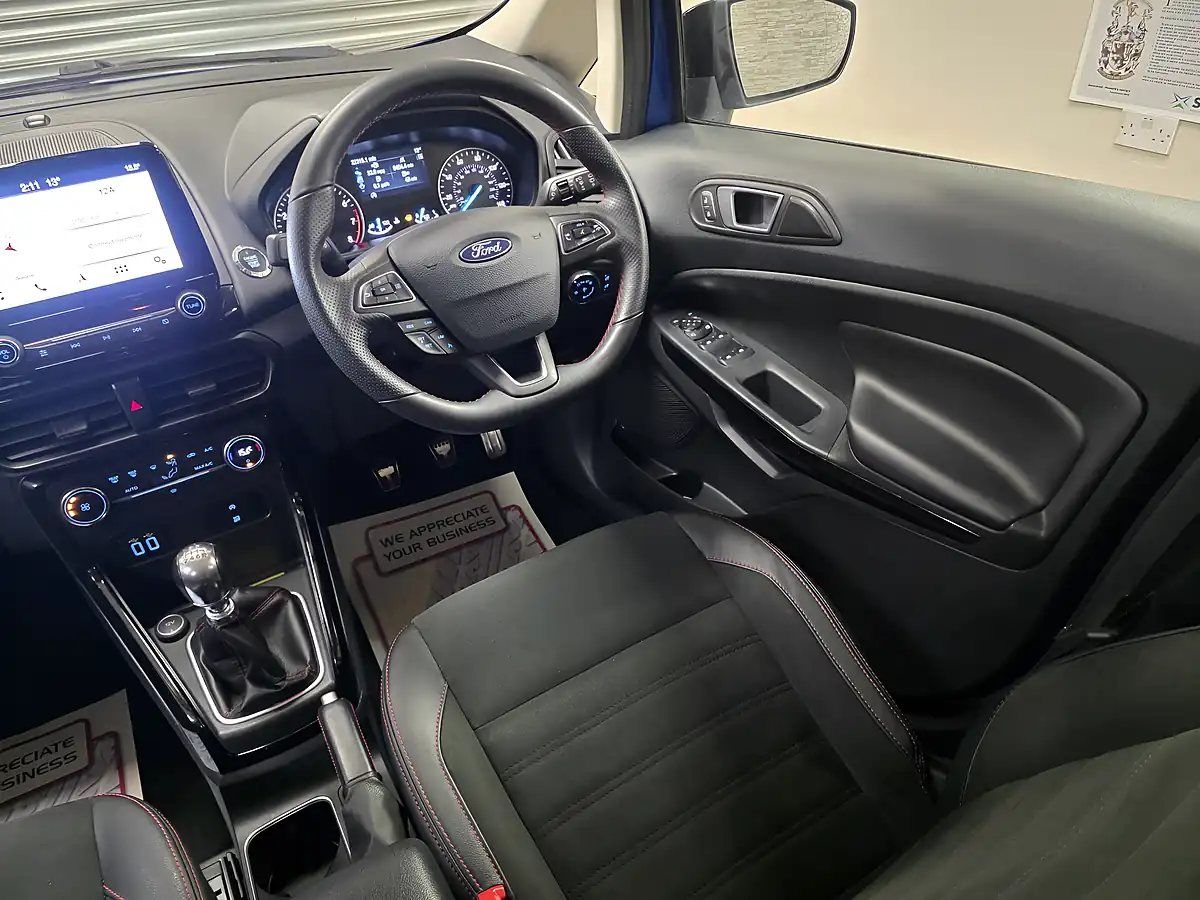 Used 2019 Ford Ecosport ST-Line Blue - Interior and Exterior details 12
