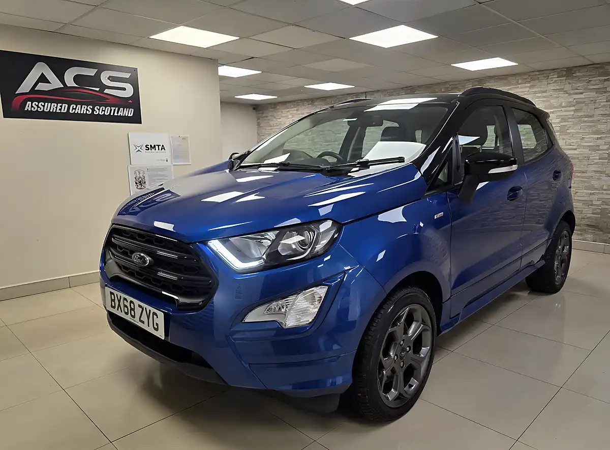 Used 2019 Ford Ecosport ST-Line Blue - Interior and Exterior details 2