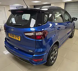 Used 2019 Ford Ecosport ST-Line Blue - Interior and Exterior details 4