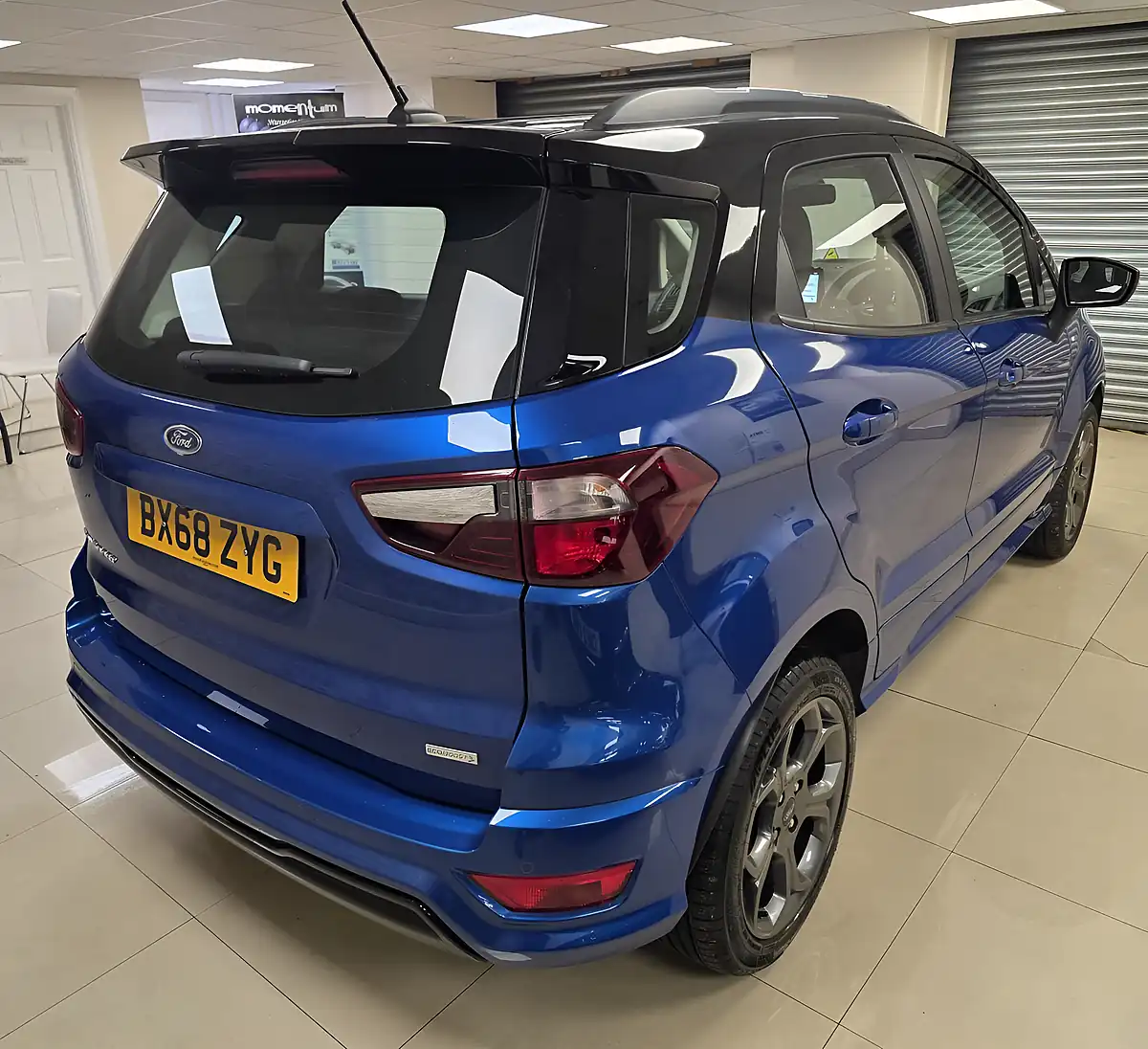 Used 2019 Ford Ecosport ST-Line Blue - Interior and Exterior details 4