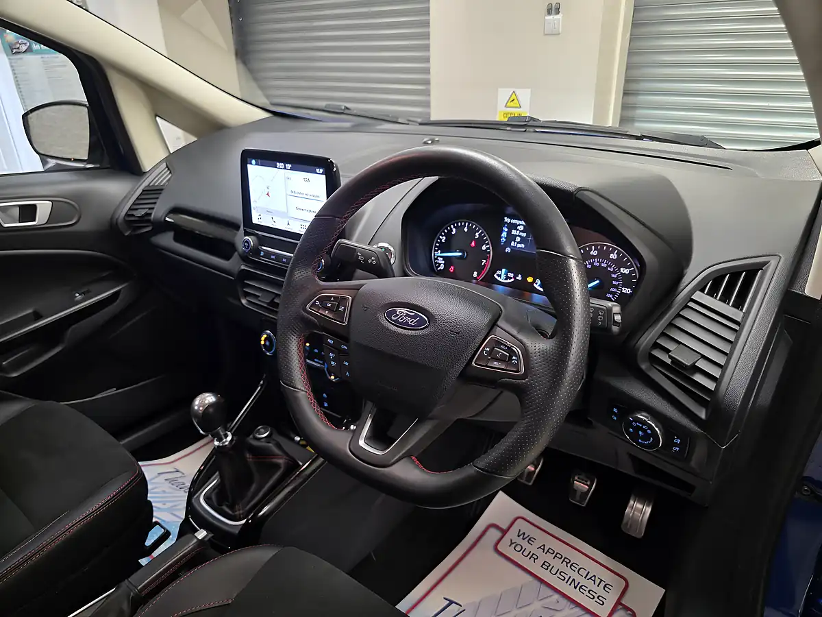 Used 2019 Ford Ecosport ST-Line Blue - Interior and Exterior details 5