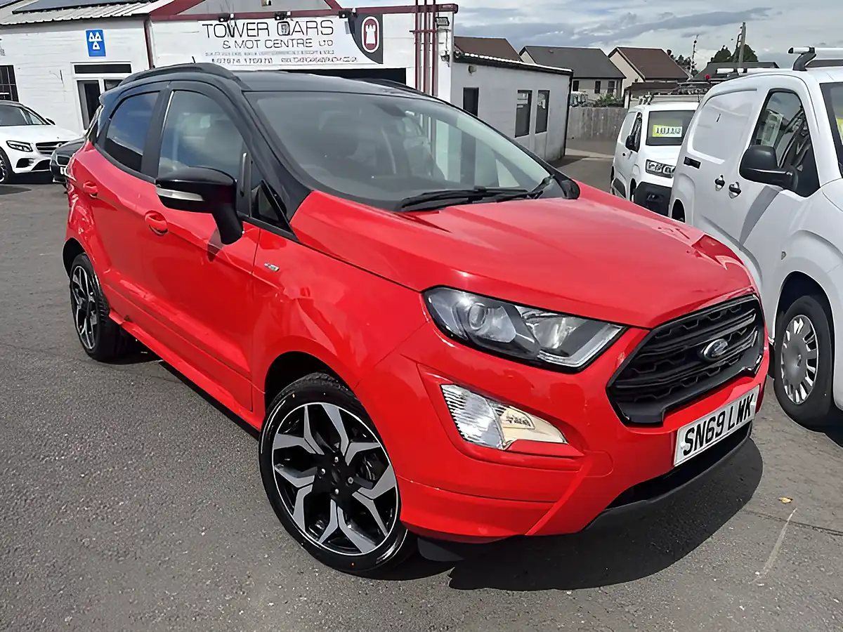 Used 2019 Ford Ecosport ST-Line Race Red - Front View