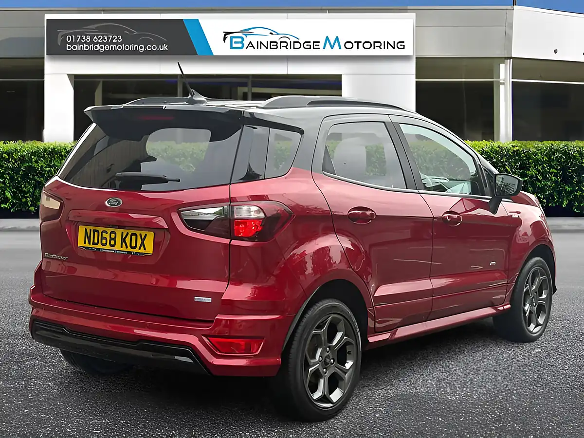 Used 2019 Ford Ecosport ST-Line Red - Interior and Exterior details 3