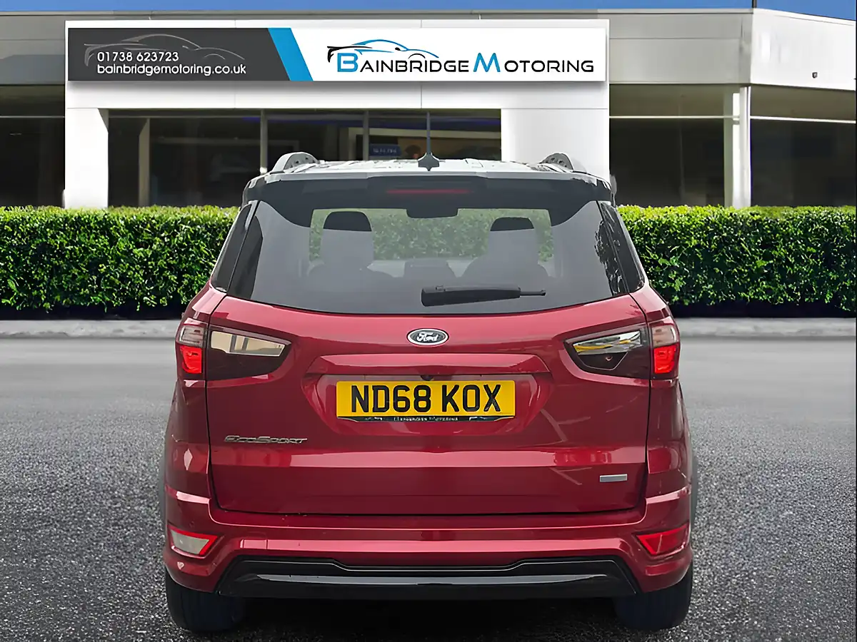 Used 2019 Ford Ecosport ST-Line Red - Interior and Exterior details 4