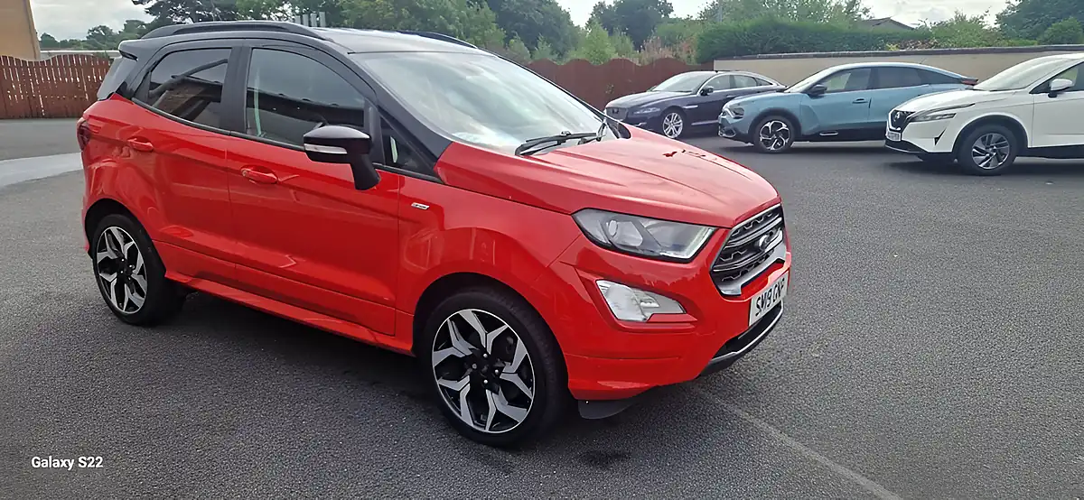 Used 2019 Ford Ecosport ST-Line Red - Interior and Exterior details 10