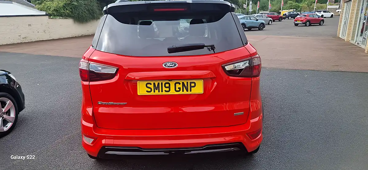 Used 2019 Ford Ecosport ST-Line Red - Interior and Exterior details 19
