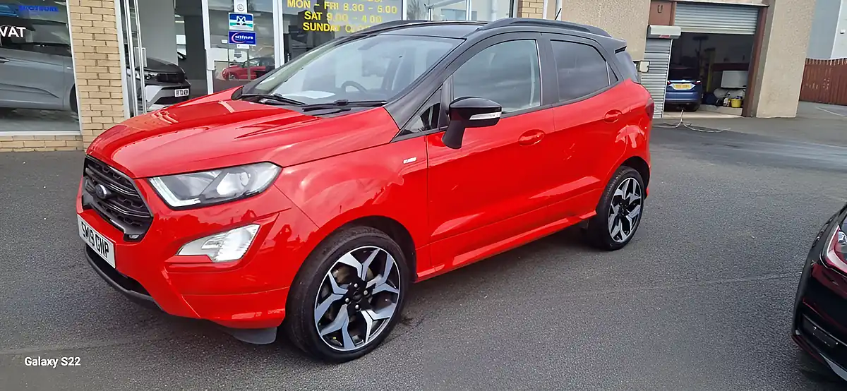 Used 2019 Ford Ecosport ST-Line Red - Interior and Exterior details 4