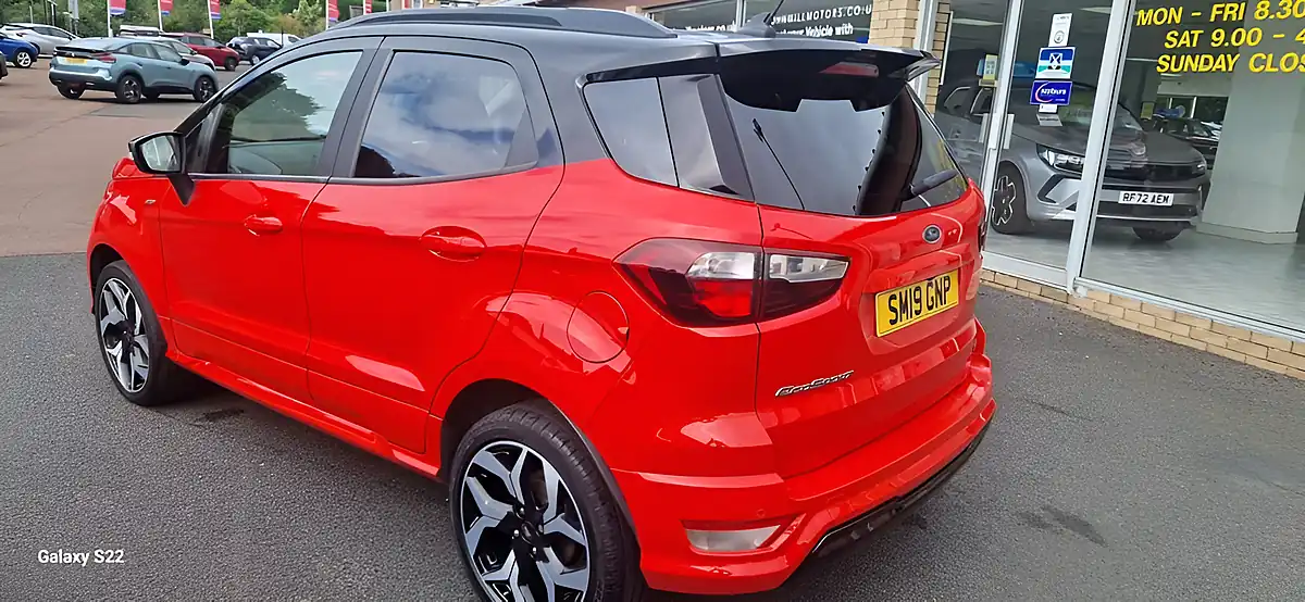 Used 2019 Ford Ecosport ST-Line Red - Interior and Exterior details 8