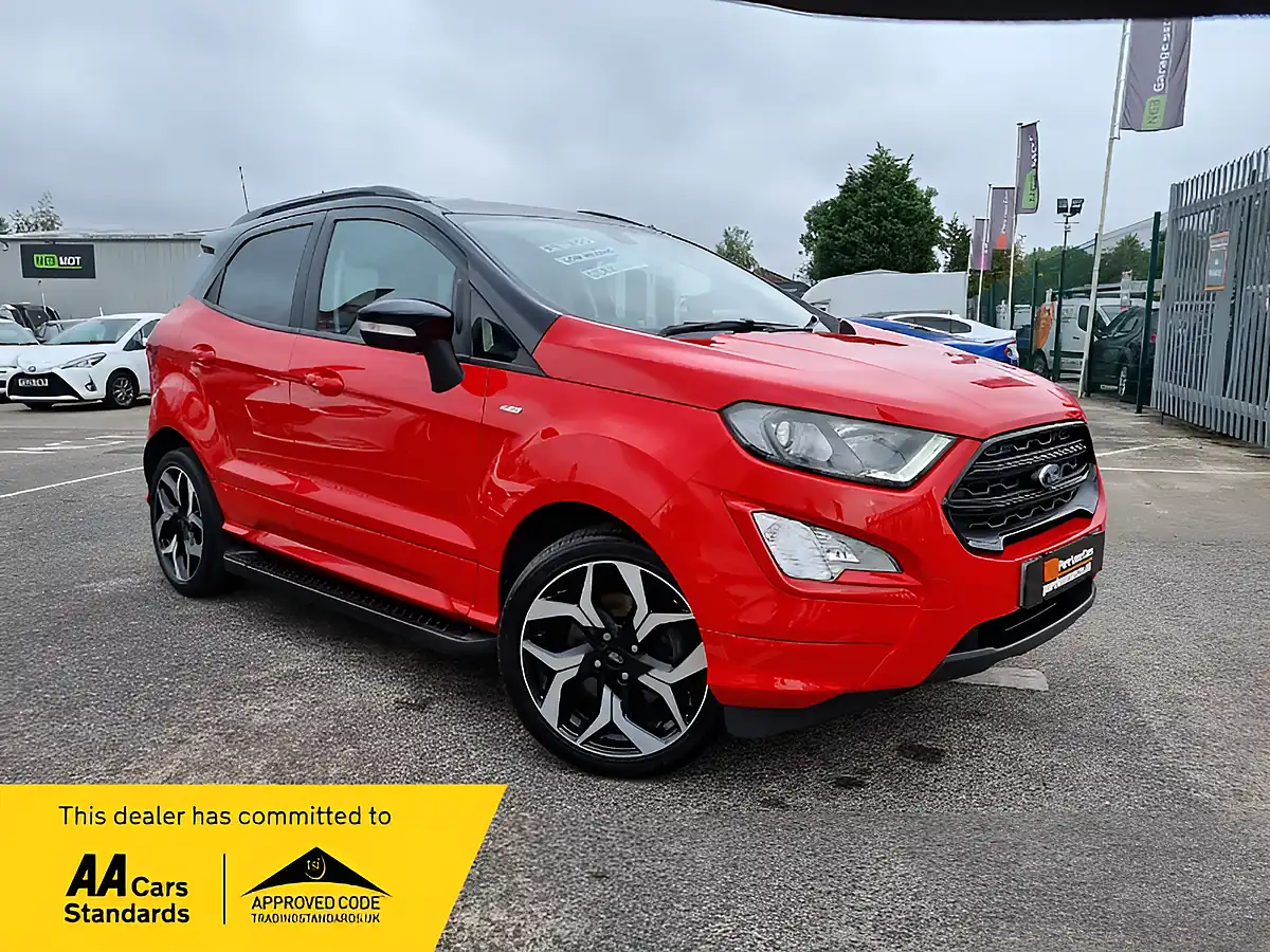 Used 2019 Ford Ecosport ST-Line Red - Front View