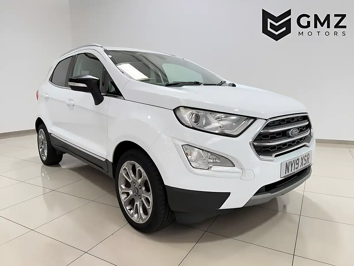 Used 2019 Ford Ecosport Titanium White - Front View