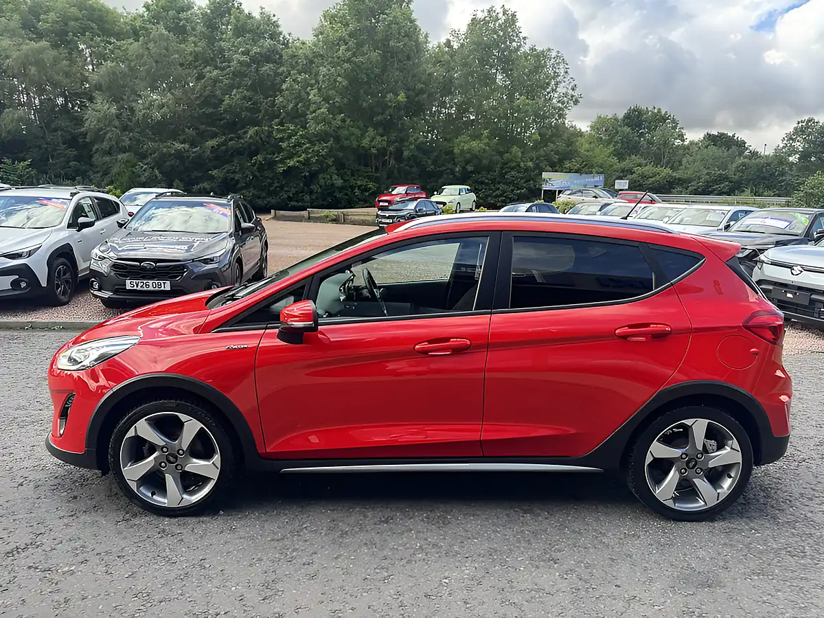 Used 2019 Ford Fiesta Active 1 Red - Interior and Exterior details 4