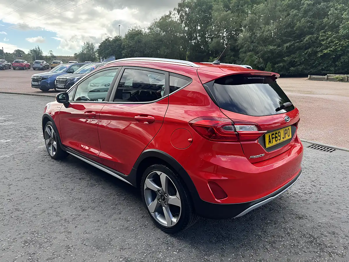 Used 2019 Ford Fiesta Active 1 Red - Interior and Exterior details 5