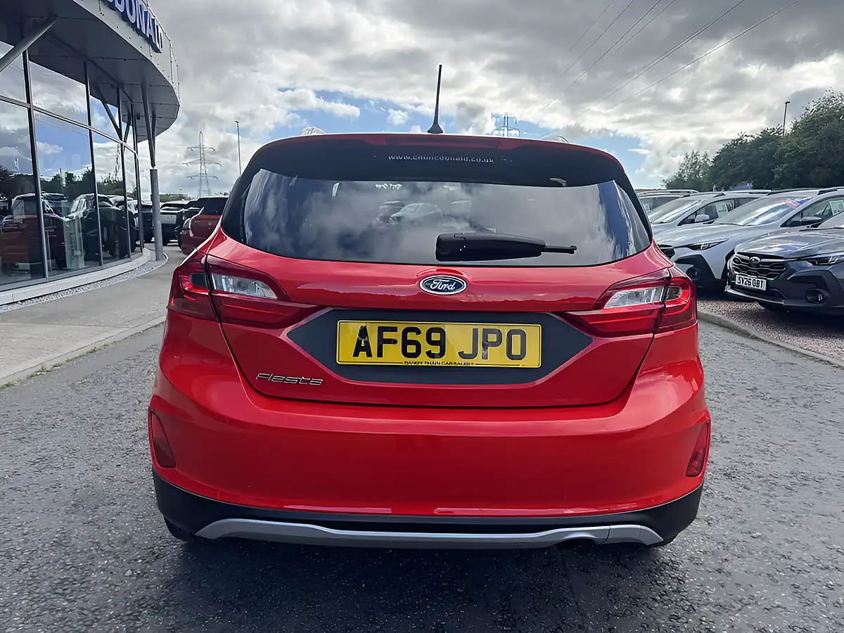 Used 2019 Ford Fiesta Active 1 Red - Interior and Exterior details 6