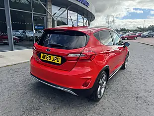 Used 2019 Ford Fiesta Active 1 Red - Interior and Exterior details 8