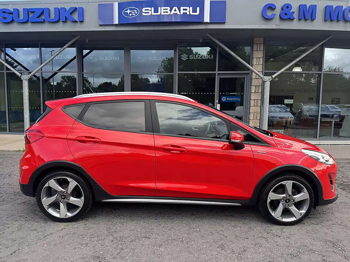 Used 2019 Ford Fiesta Active 1 Red - Interior and Exterior details 9