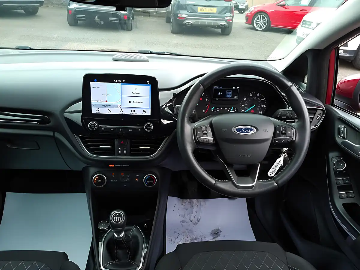Used 2019 Ford Fiesta Active 1 Red - Interior and Exterior details 13