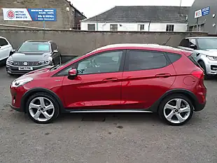 Used 2019 Ford Fiesta Active 1 Red - Interior and Exterior details 2