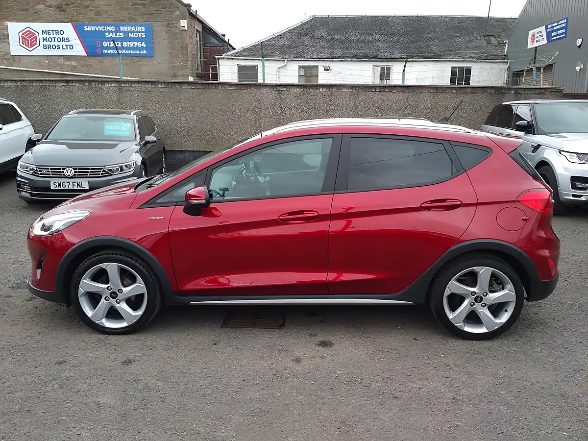 Used 2019 Ford Fiesta Active 1 Red - Interior and Exterior details 2