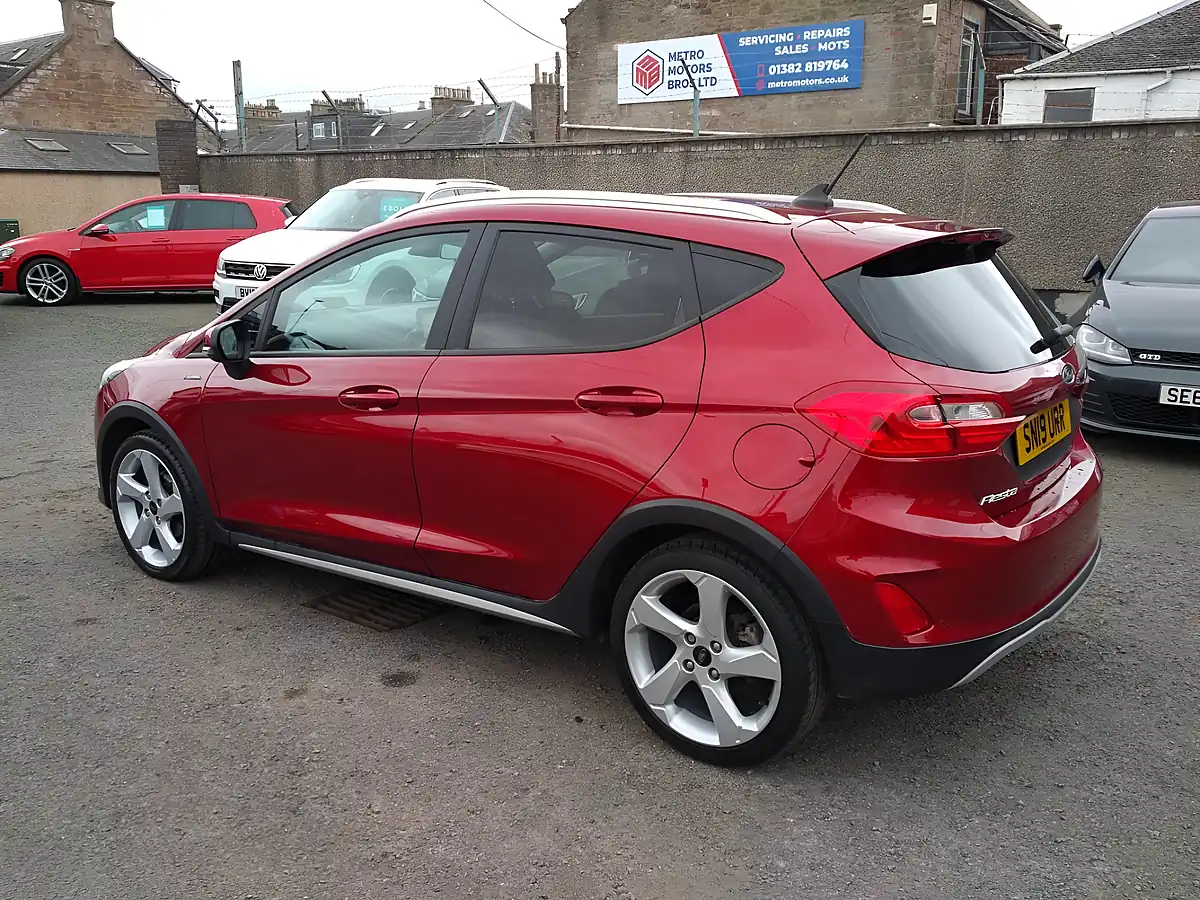 Used 2019 Ford Fiesta Active 1 Red - Interior and Exterior details 3