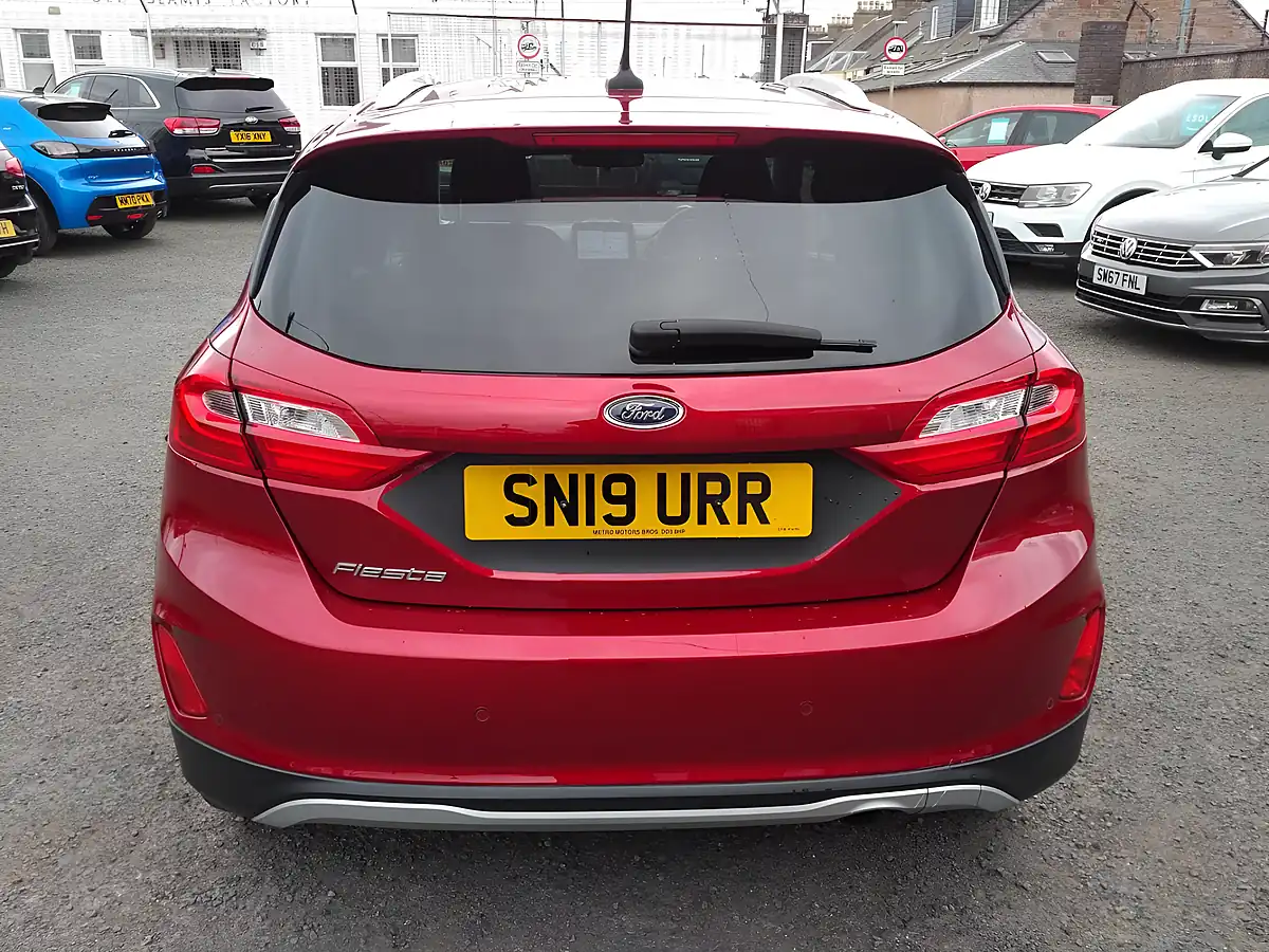 Used 2019 Ford Fiesta Active 1 Red - Interior and Exterior details 4