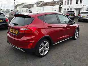 Used 2019 Ford Fiesta Active 1 Red - Interior and Exterior details 5