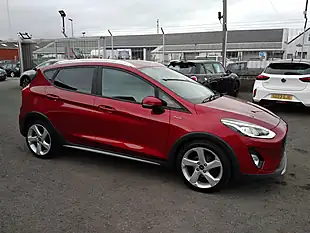 Used 2019 Ford Fiesta Active 1 Red - Interior and Exterior details 7
