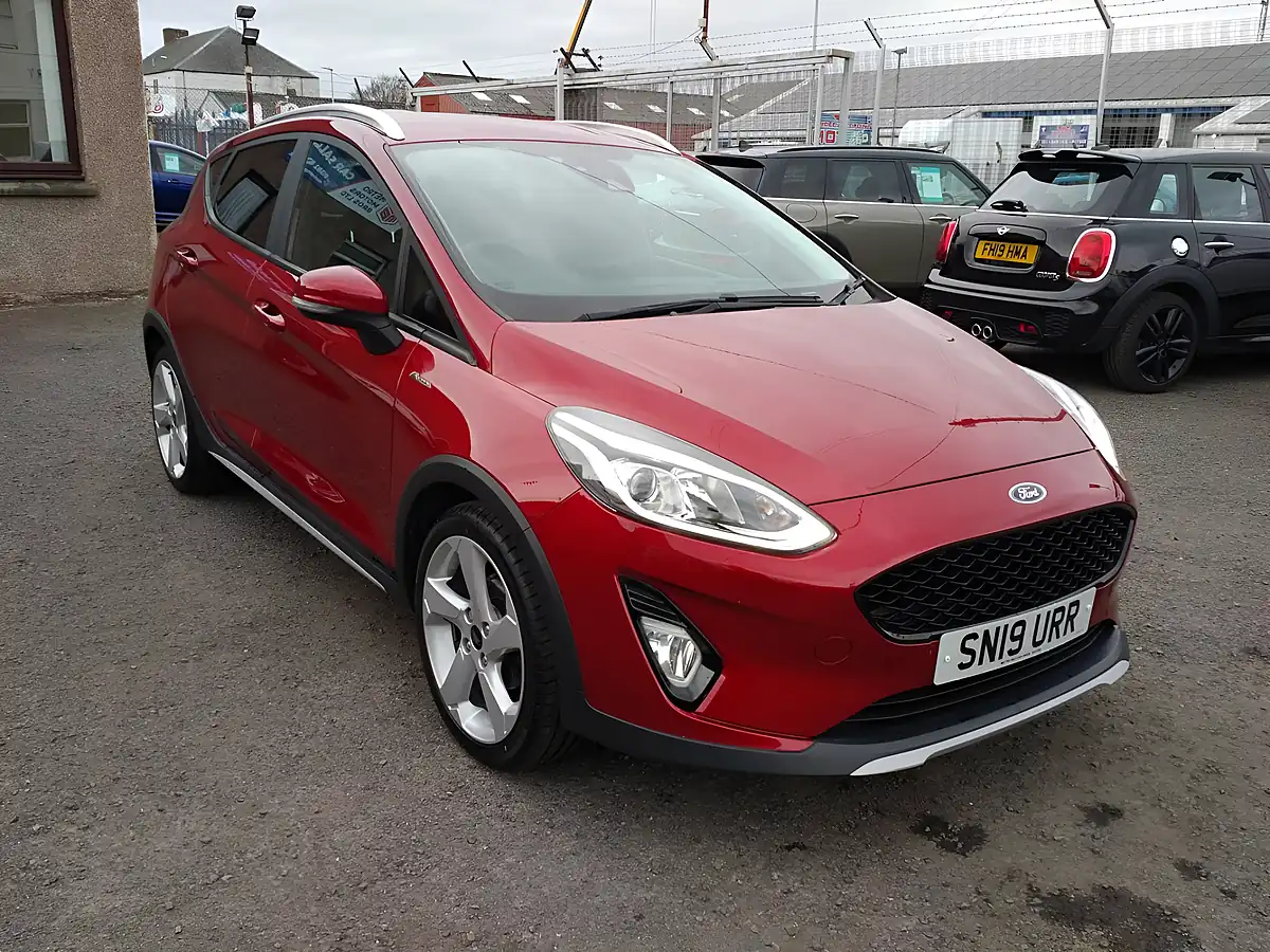Used 2019 Ford Fiesta Active 1 Red - Interior and Exterior details 8