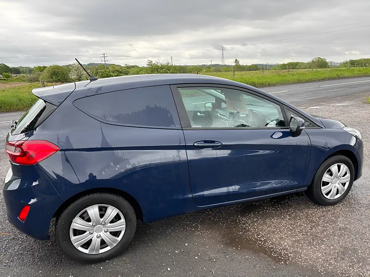 Used 2019 Ford Fiesta Blue - Interior and Exterior details 3