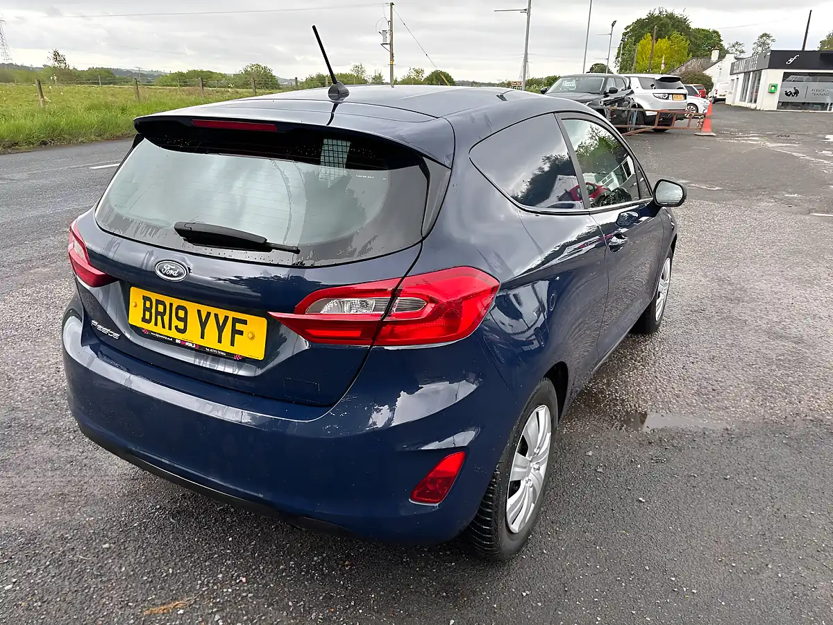 Used 2019 Ford Fiesta Blue - Interior and Exterior details 9