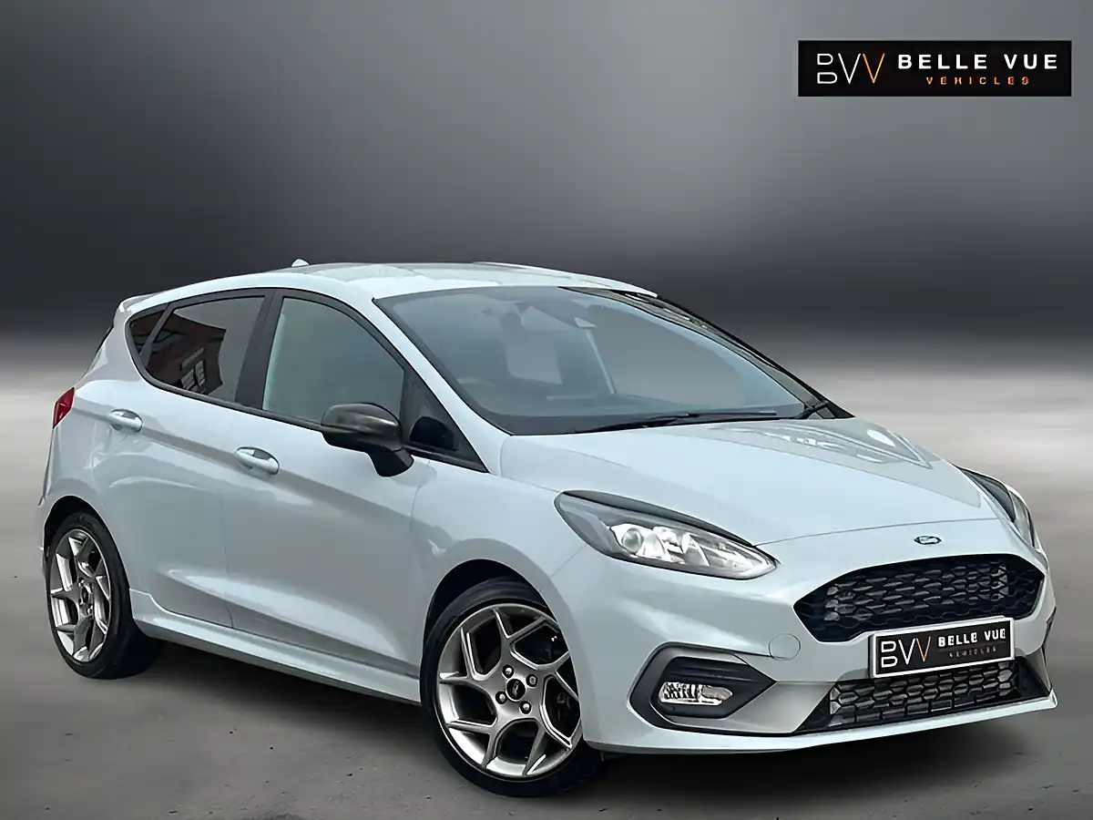Used 2019 Ford Fiesta ST-2 Sliver Fox - Front View