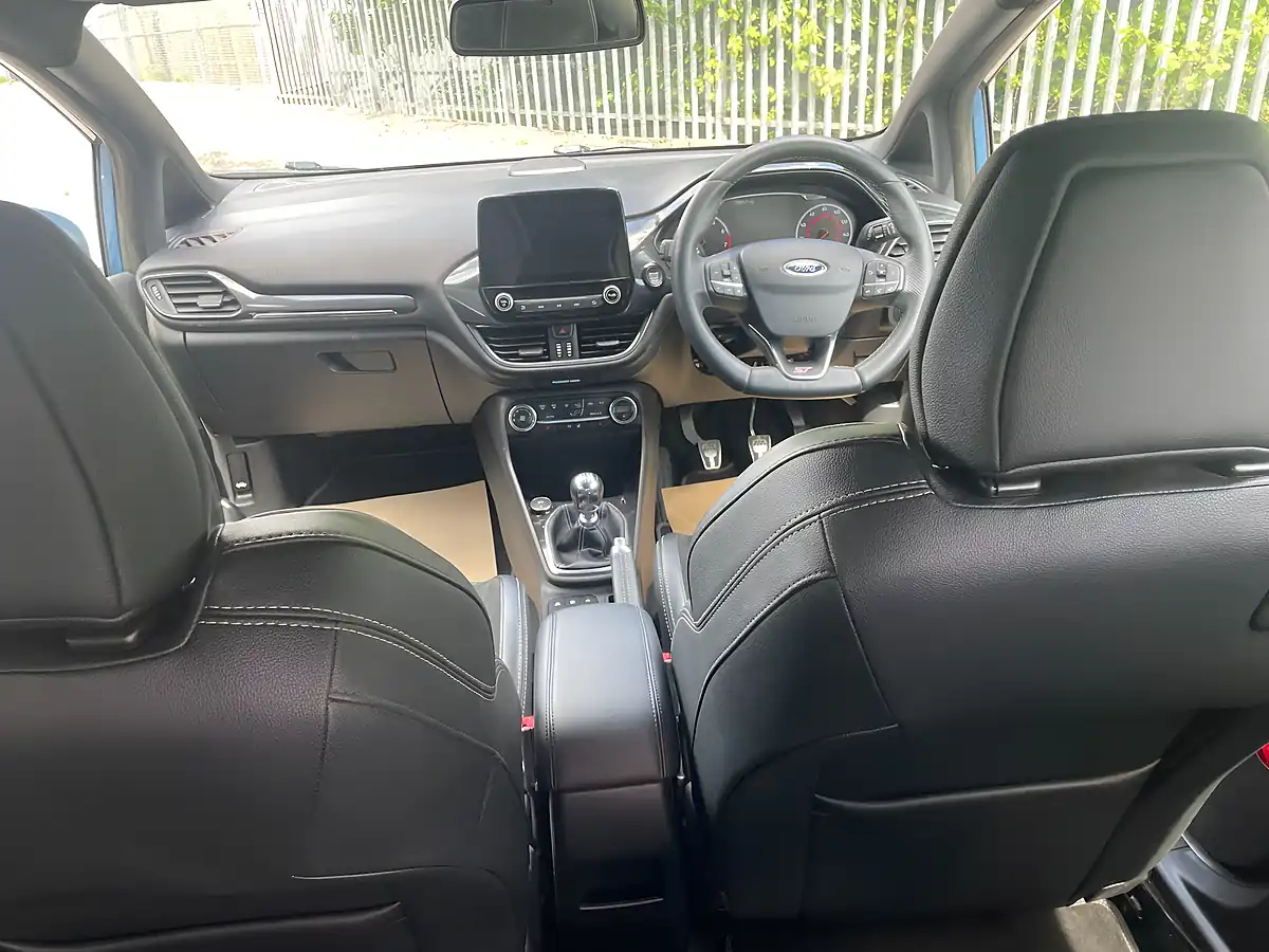 Used 2019 Ford Fiesta ST-3 Blue - Interior and Exterior details 13