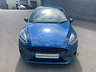 Used 2019 Ford Fiesta ST-3 Blue - Interior and Exterior details 2