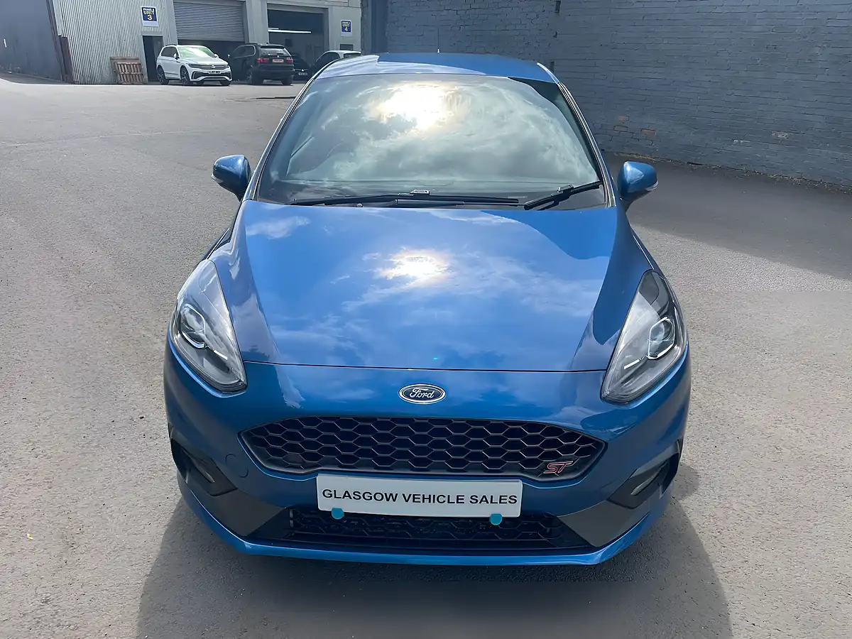 Used 2019 Ford Fiesta ST-3 Blue - Interior and Exterior details 2