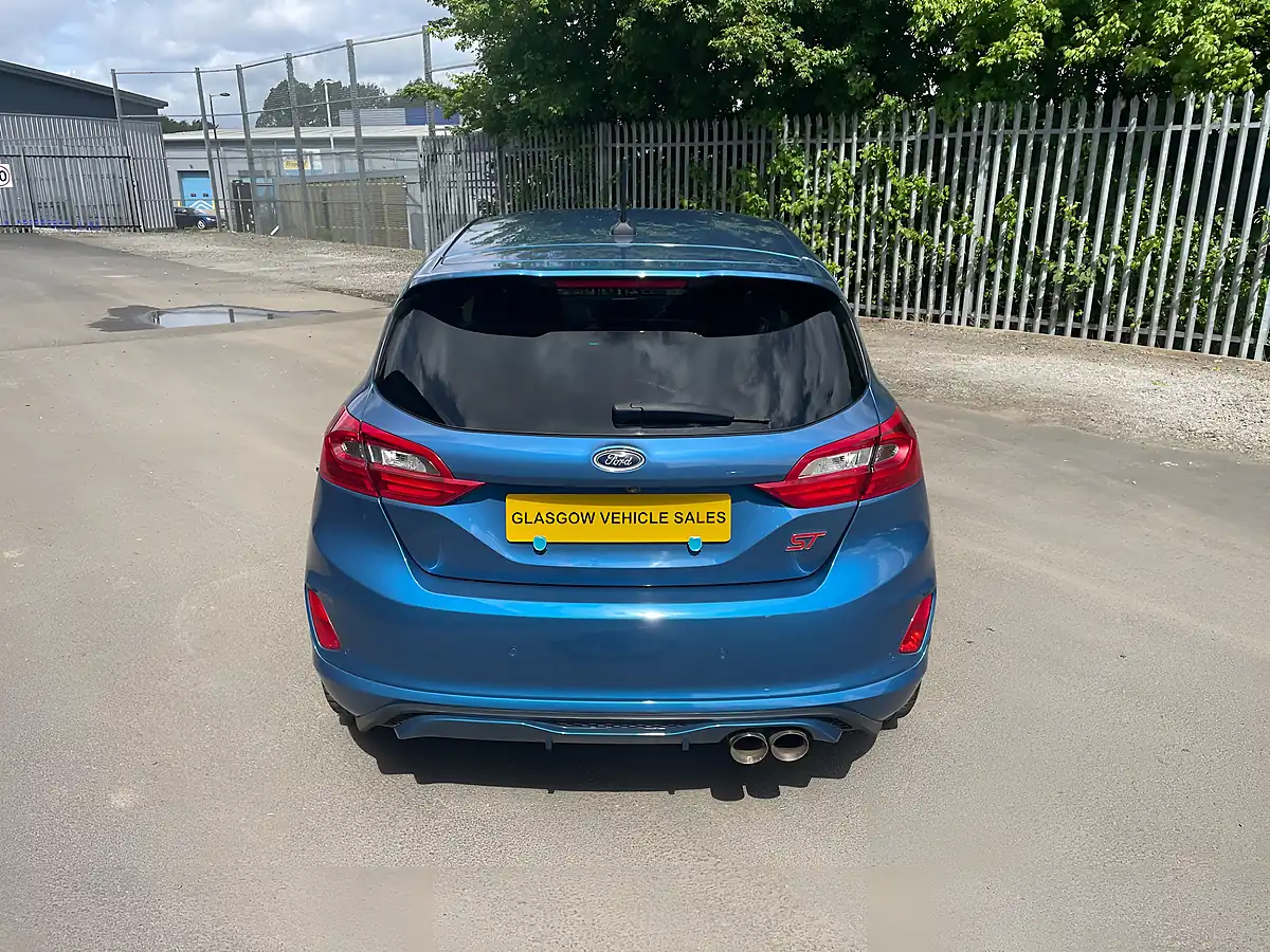 Used 2019 Ford Fiesta ST-3 Blue - Interior and Exterior details 5