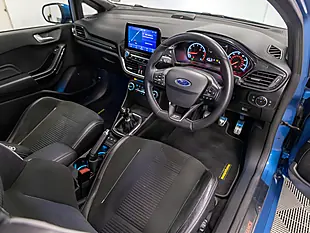 Used 2019 Ford Fiesta ST-3 Blue - Interior and Exterior details 11