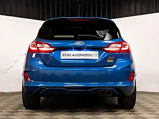 Used 2019 Ford Fiesta ST-3 Blue - Interior and Exterior details 3