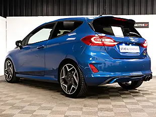 Used 2019 Ford Fiesta ST-3 Blue - Interior and Exterior details 4
