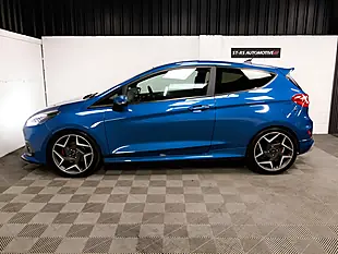 Used 2019 Ford Fiesta ST-3 Blue - Interior and Exterior details 5
