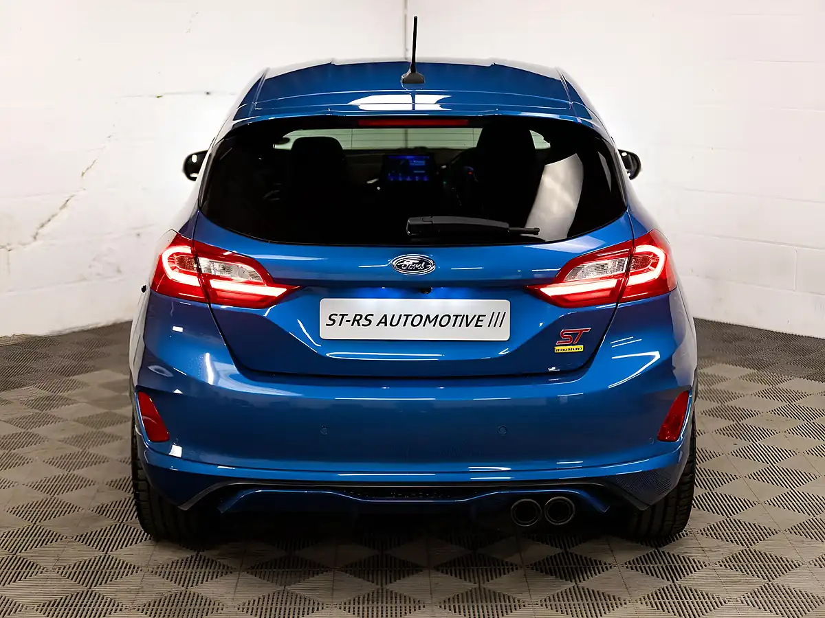 Used 2019 Ford Fiesta ST-3 Blue - Interior and Exterior details 9
