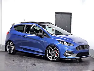 Used 2019 Ford Fiesta ST-3 Performance Blue - Interior and Exterior details 4