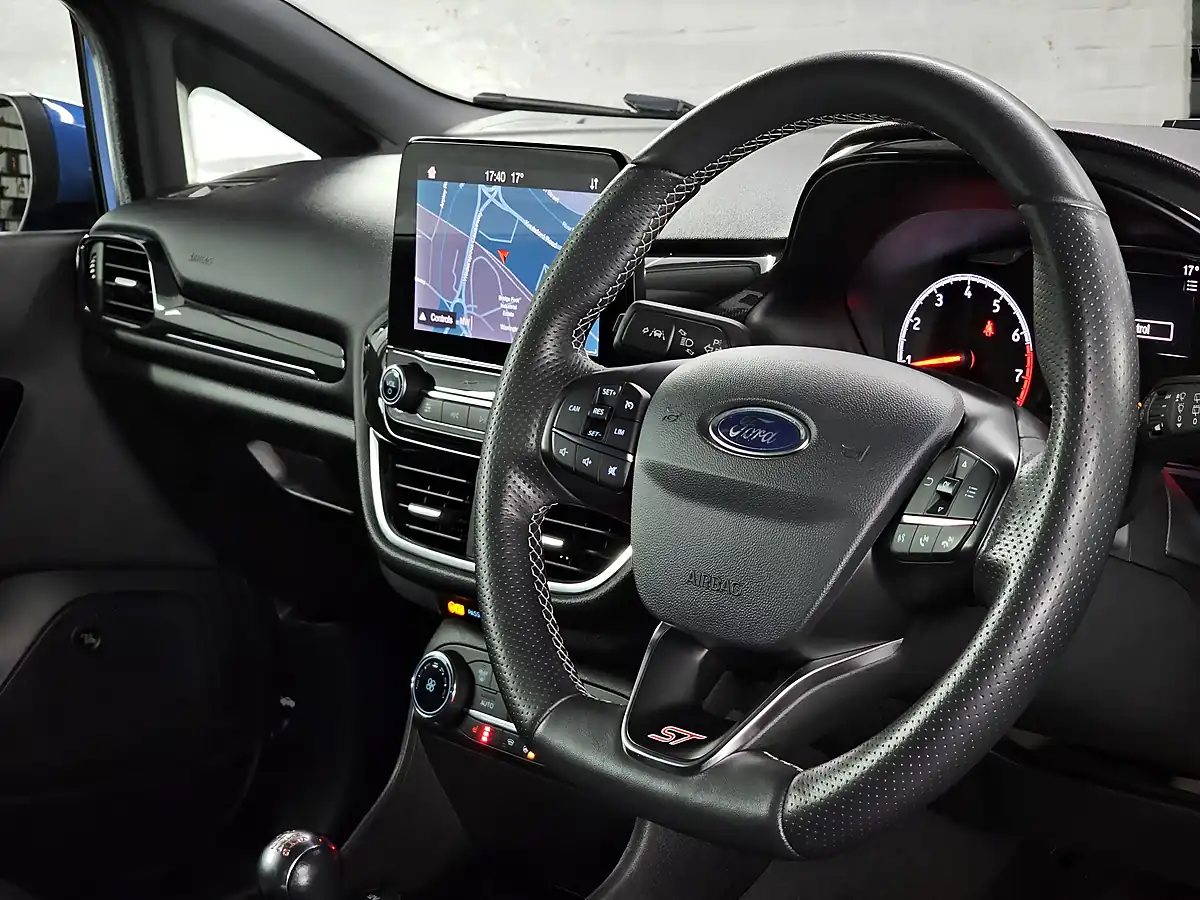 Used 2019 Ford Fiesta ST-3 Performance Blue - Interior and Exterior details 11