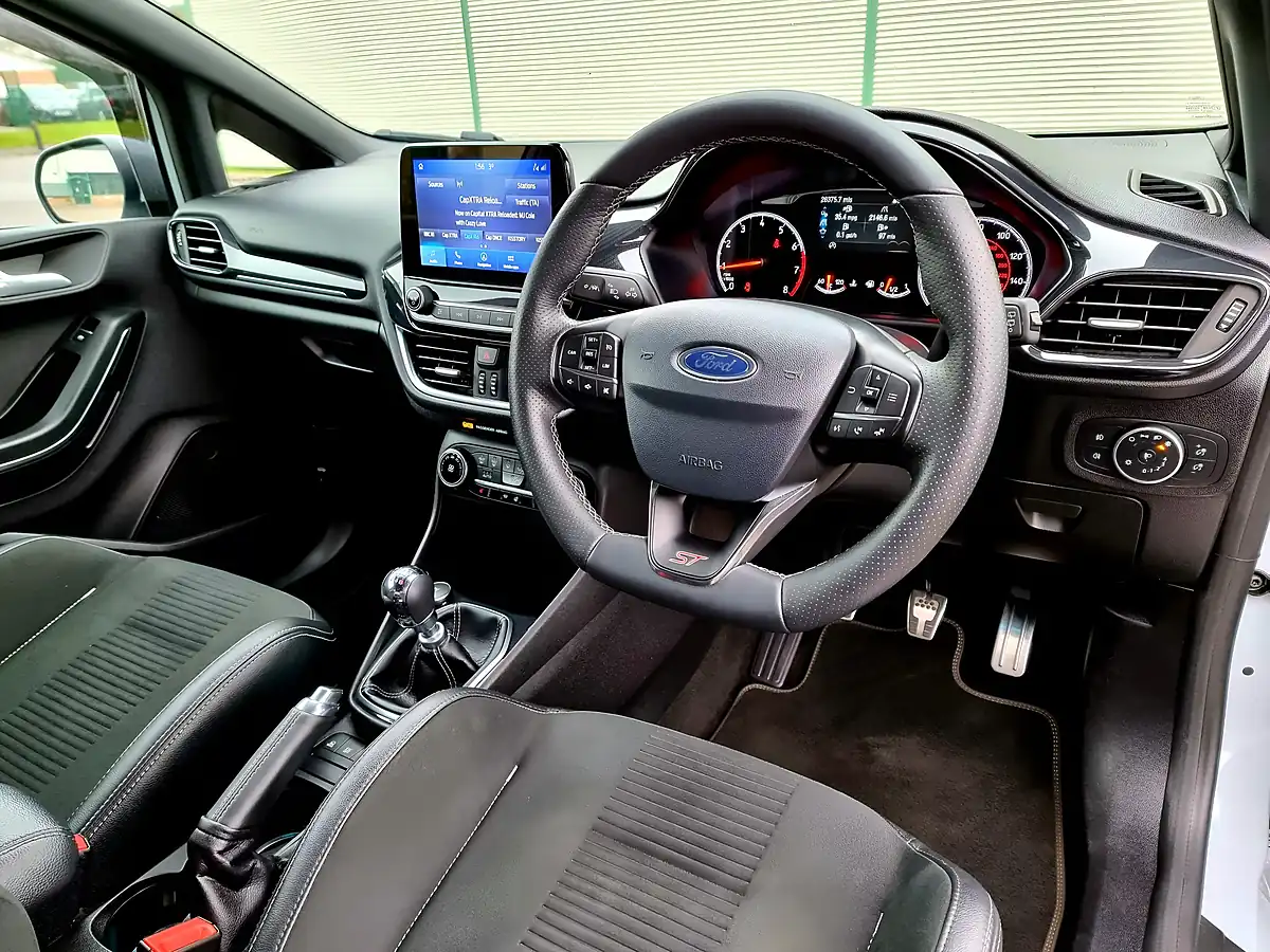 Used 2019 Ford Fiesta ST-3 Silver Fox - Interior and Exterior details 12