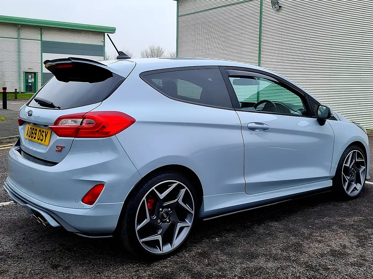 Used 2019 Ford Fiesta ST-3 Silver Fox - Interior and Exterior details 3