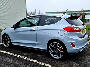 Used 2019 Ford Fiesta ST-3 Silver Fox - Interior and Exterior details 4